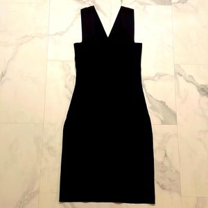 NWT House of Harlow 1960 Black Compression Mini Dress Size XS Stretchy